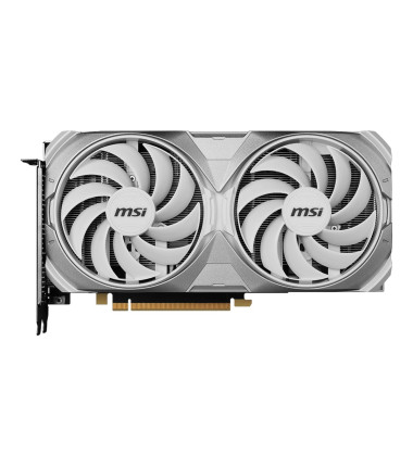 MSI | VGA Cards | VENTUS 2X WHITE 12G OC | NVIDIA® | GeForce RTX™ 4070 | PCI Express® Gen 4