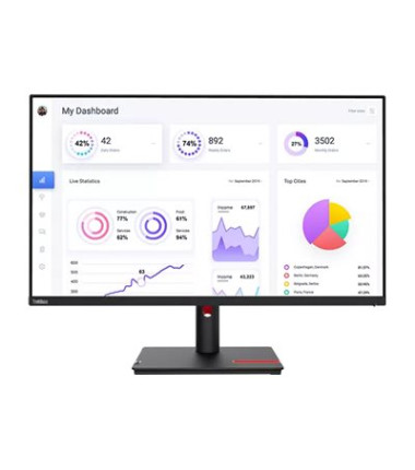 Lenovo | ThinkVision | T32p-30 | 31.5 " | IPS | 16:9 | 60 Hz | 4 ms | 3840 x 2160 pixels | 350 cd/m² | HDMI ports quantity 1 | B