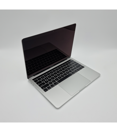 Apple Macbook PRO 13" RETINA TOUCHBAR 4 THUNDERBOLT SILVER A1706 I5 3.1ghz 512gb SSD 16gb ram polizinginis