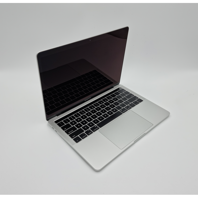 Apple Macbook PRO 13" RETINA TOUCHBAR 4 THUNDERBOLT SILVER A1706 I5 3.1ghz 512gb SSD 16gb ram polizinginis