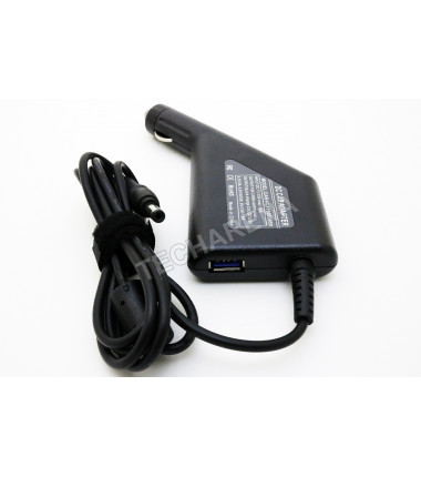 Toshiba 19V 3.95A 5.5x2.5 car charger 75W + USB
