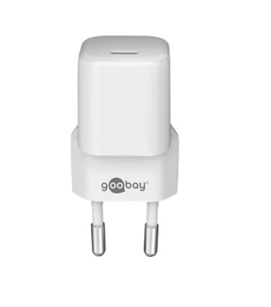 Goobay | USB-C PD GaN Fast Charger Nano (20 W), White