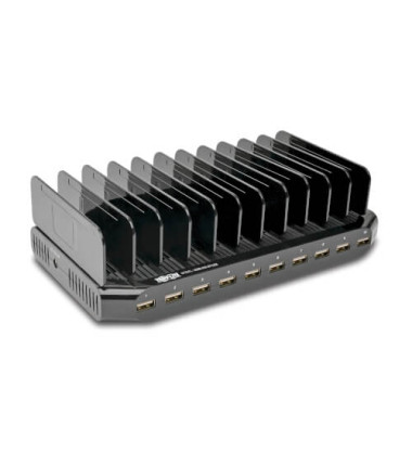 Tripp Lite | 10 Port USB Charging Station with Adjustable Storage | U280-010-ST-CEE | 96 W