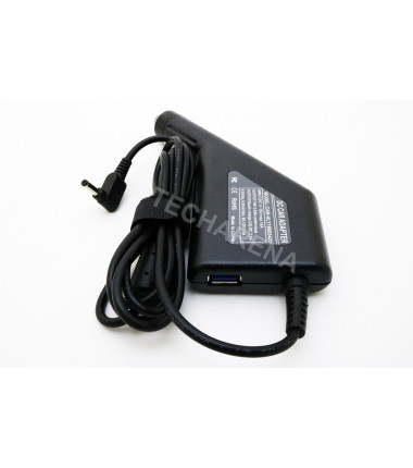 Asus Zenbook Ux330Ca Ux310Uq Ux310Ua Ux30S Ux21A 19v 3.42a 4.0*1.35 automobilinis įkroviklis 65w + USB fast charge