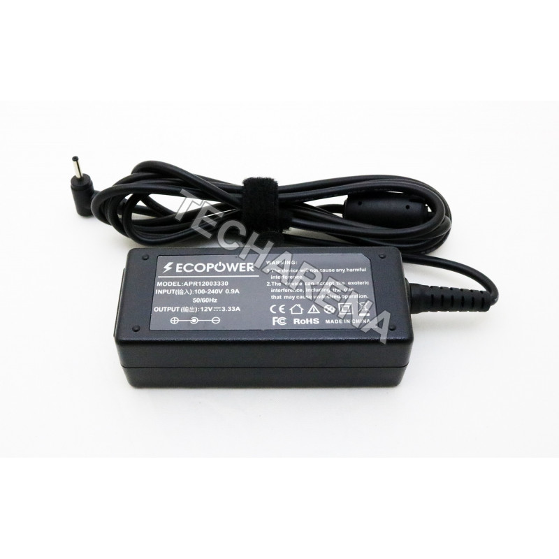 Samsung ChromeBook Xe303c12 Xe500c12 12V 3.33A 2.5x0.7 EcoPower charger 40W Samsung ChromeBook Xe303c12 Xe500c12 12V 3.33A 2.5x0.7 EcoPower charger 40W