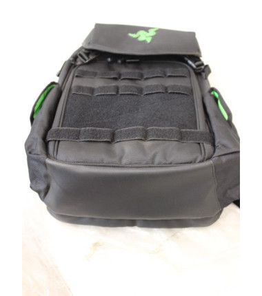 SALE OUT. Razer Tactical 15.6" Backpack, DEMO | Tactical | Fits up to size 14 " | Backpack | Black/Green | DEMO | Shoulder strap