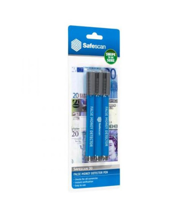 SAFESCAN 30 Money Checking Pencil/ For all currencies, 3 pcs