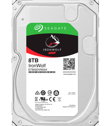 Seagate | NAS HDD | IronWolf 8TB ST8000VN004 | 7200 RPM | 8000 GB | HDD | 256 MB