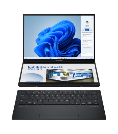 Asus | Zenbook Inkwell Gray | 14 " | OLED | Touchscreen | 2880 x 1800 pixels | Glossy | Intel Core Ultra 9 | 32 GB | LPDDR5X | S