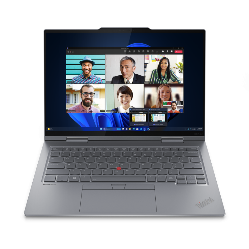 Lenovo ThinkPad X1 2-in-1 Grey 14 " IPS Touchscreen WUXGA 1920 x 1200 pixels Anti-glare Intel Core U7 155U 32 GB