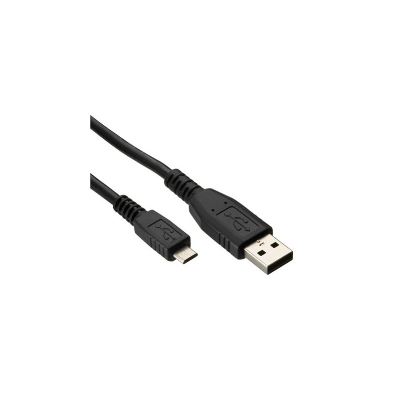 USB connection cable, USB A - Micro USB B 0.5m ilgio