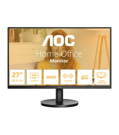 AOC U27B3A 27" IPS 3840x2160/16:9/350cd/m2/4ms DP, HDMI, Headphone out