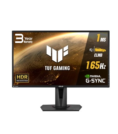 Asus | Gaming LCD | VG27AQ | 27 " | IPS | WQHD | 16:9 | 165 Hz | 1 ms | 2560 x 1440 pixels | 350 cd/m² | HDMI ports quantity 2 |