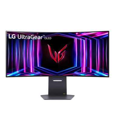 LG | Curved gaming monitor | 34GS95QE-B | 34 " | OLED | Ultra-WQHD | 21:9 | 240 Hz | 0.03 ms | 3440 x 1440 pixels | 275 cd/m² | 