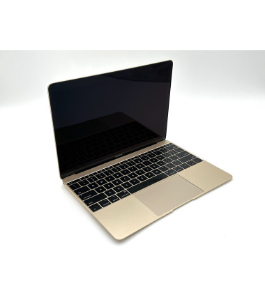 Apple Macbook 12" RETINA A1534 GOLD I7-7Y75 512GB SSD 16gb RAM polizinginis nešiojamas kompiuteris