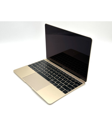 Apple Macbook 12" RETINA A1534 GOLD I7-7Y75 512GB SSD 16gb RAM polizinginis nešiojamas kompiuteris