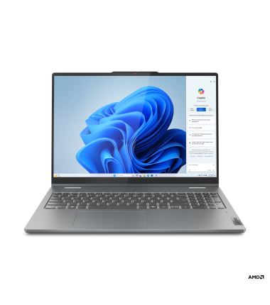 Lenovo IdeaPad 5 2-in-1 16AHP9 Touch 16 2K AMD R5 8645HS/16GB/1TB/AMD Radeon 760M/WIN11 Home/ENG Backlit kbd/Grey/FP/2Y Warranty