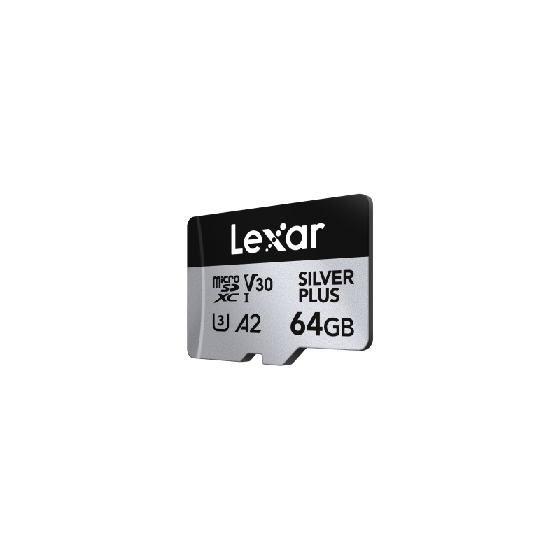 Lexar Professional SILVER PLUS microSDXC UHS-I Card 64 GB