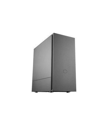 Cooler Master Silencio S600 with steel side panel Black  Mini ITX, Micro ATX, ATX Power supply included No