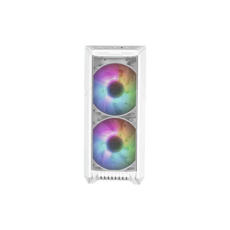 Cooler Master HAF 500 | White | Mid-Tower | Power supply included No | ATX