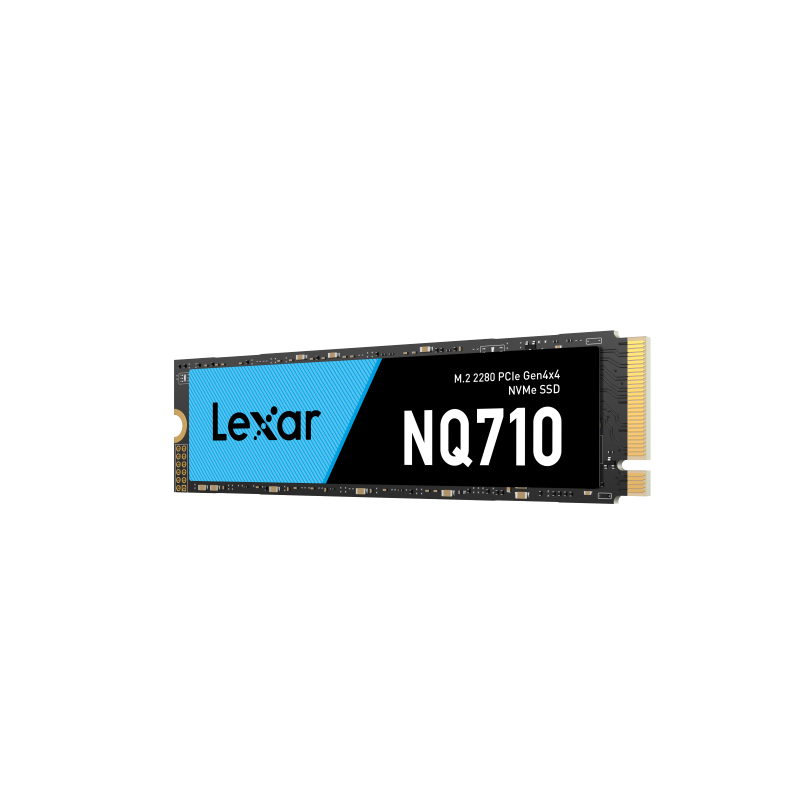 Lexar NVMe SSD | NQ710 | 500 GB | SSD form factor M.2 2280 | Solid-state drive interface PCIe Gen4x4 | Read speed 4400 MB/s | Wr