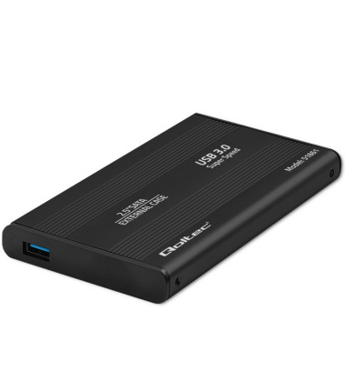 2.5-inch External HDD Enclosure, USB 3.0, up to 3TB, Black