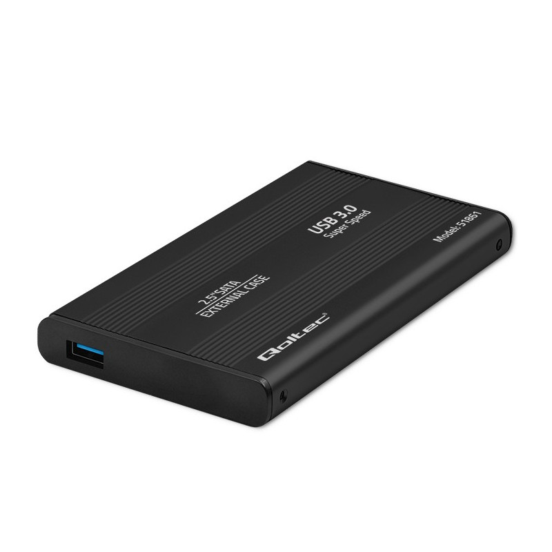 2.5-inch External HDD Enclosure, USB 3.0, up to 3TB, Black 2.5-inch External HDD Enclosure, USB 3.0, up to 3TB, Black
