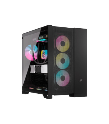 Corsair 66500D AIRFLOW Mid-Tower Dual Chamber PC Case, Black