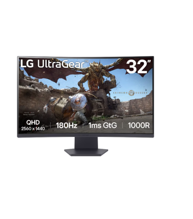 LG 32GS60QC-B | 32 " | VA | QHD | 16:9 | 180 Hz | 1 ms | 2560 x 1440 pixels | 300 cd/m² | HDMI ports quantity 2