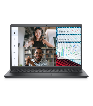 Dell Vostro 3520 | Black | 15.6 " | WVA | FHD | 1920 x 1080 pixels | Anti-glare | Intel Core i5 | i5-1235U | 16 GB | DDR4 | Soli