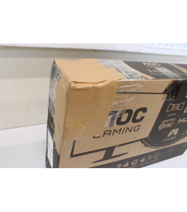 SALE OUT. AOC 24G4XE 23,8“ 1920x1080/16:9/300 cd/m²/1 ms/HDMI, DisplayPort, Headphone out DAGAED PACKAGNG ,DAMAGED BODY FRAME | 