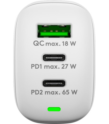 Goobay USB-C PD GaN Multiport Fast Charger (65 W) | 65408