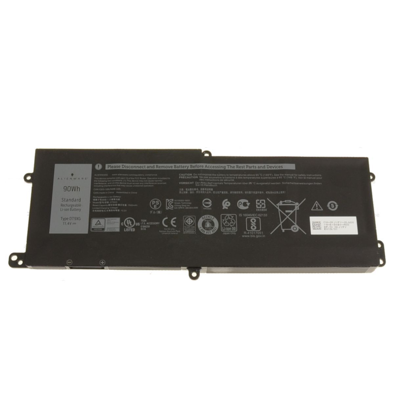 Dell genuine battery DT9XG Alienware Area-51m R2 P38E Dell genuine battery DT9XG Alienware Area-51m R2 P38E