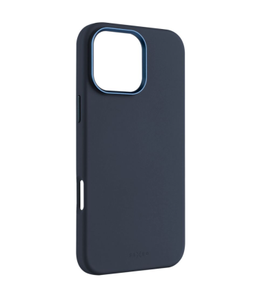 Fixed MagFlow | Back cover | Apple | iPhone 16 Pro Max | Liquid silicon | Blue