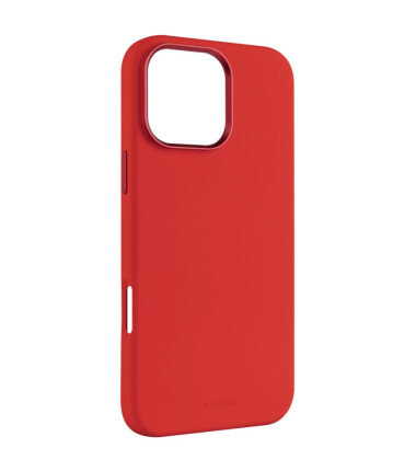 Fixed MagFlow | Back cover | Apple | iPhone 16 Pro Max | Liquid silicon | Red