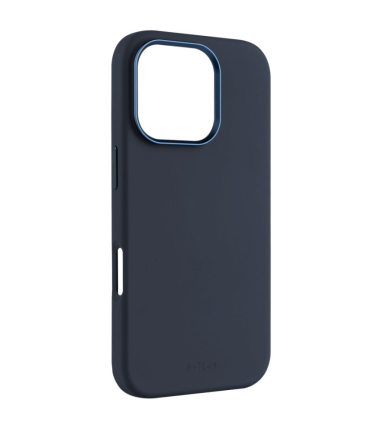 Fixed MagFlow | Back cover | Apple | iPhone 16 Pro | Liquid silicon | Blue