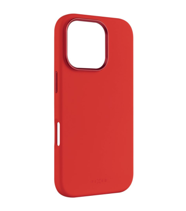 Fixed MagFlow | Back cover | Apple | iPhone 16 Pro | Liquid silicon | Red