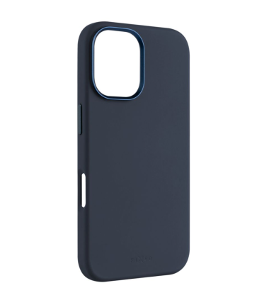 Fixed MagFlow | Back cover | Apple | iPhone 16 | Liquid silicon | Blue