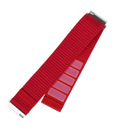 Fixed | Sporty Strap with Quick Release 20mm for Smartwatch | 160-210 mm | Red | Nylon