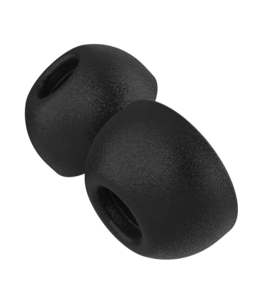 Fixed Plugs Pro, 2 sets, size M | Plugs | Apple | Airpods Pro/Pro 2 | Foam | Black