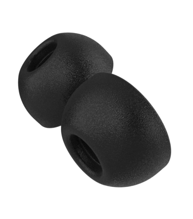 Fixed Plugs Pro, 2 sets, size S | Plugs | Apple | Airpods Pro/Pro 2 | Foam | Black