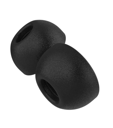 Fixed Plugs Pro, 2 sets, size XS | Plugs | Apple | Airpods Pro/Pro 2 | Foam | Black