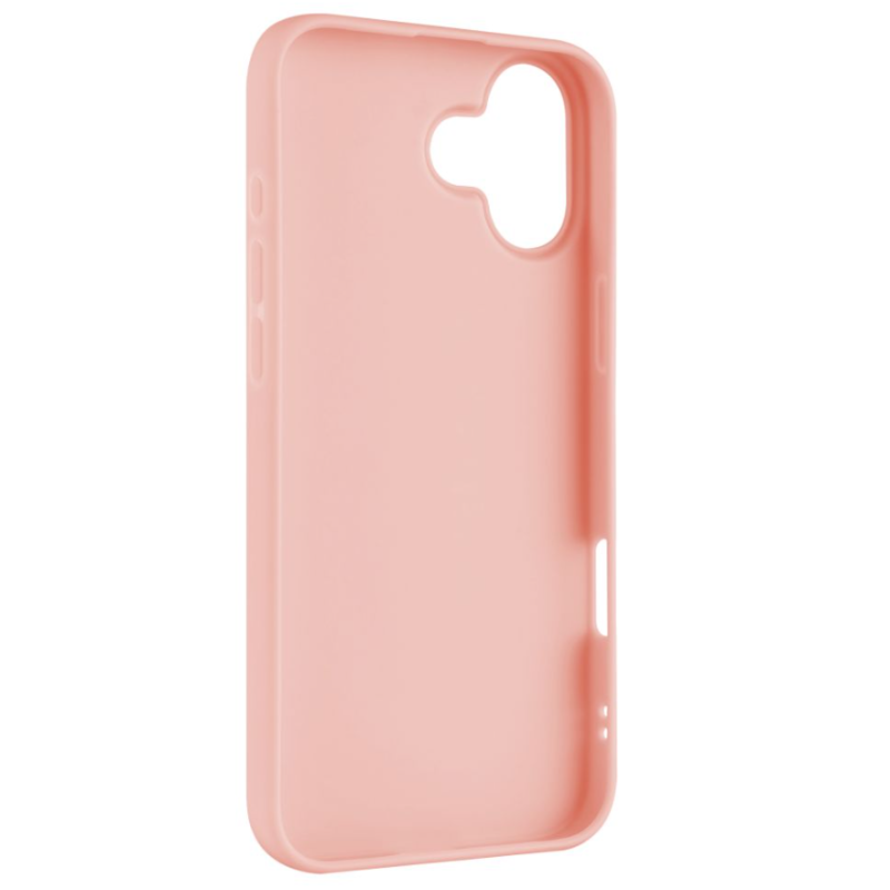 Fixed Story | Back cover | Apple | iPhone 16 Plus | Rubberized | Pink