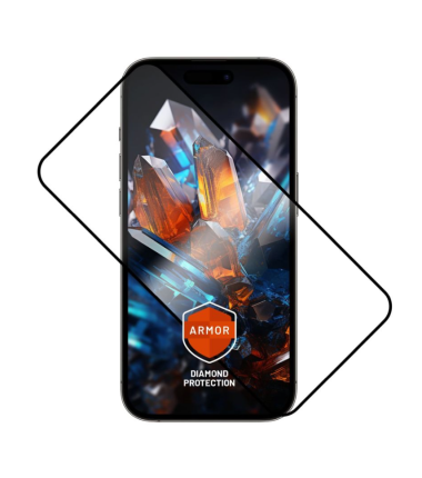 Fixed Armor | Screen protector | Apple | iPhone 16 Pro | Tempered glass | Black