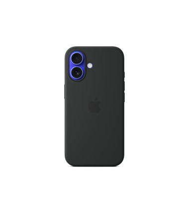 Apple iPhone 16 Silicone Case with MagSafe - Black