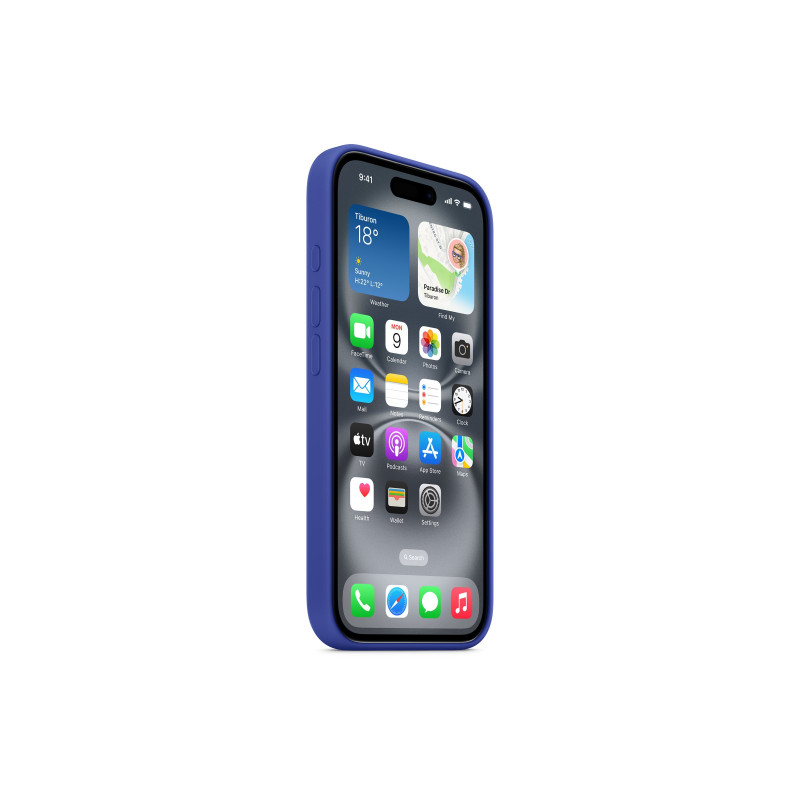 Apple iPhone 16 Silicone Case with MagSafe - Ultramarine