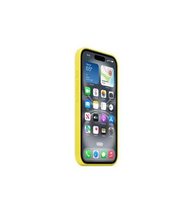 Apple iPhone 16 Silicone Case with MagSafe - Star Fruit