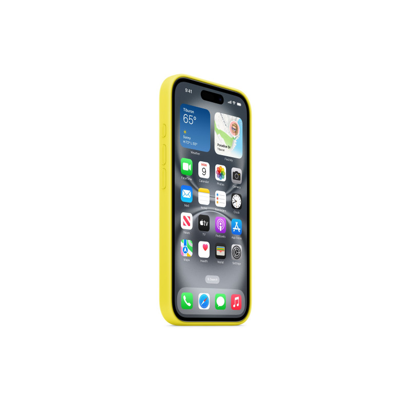 Apple iPhone 16 Silicone Case with MagSafe - Star Fruit