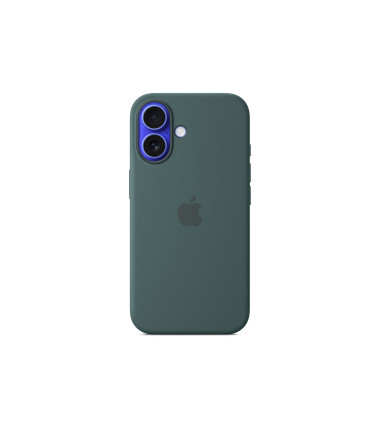 Apple iPhone 16 Silicone Case with MagSafe - Lake Green