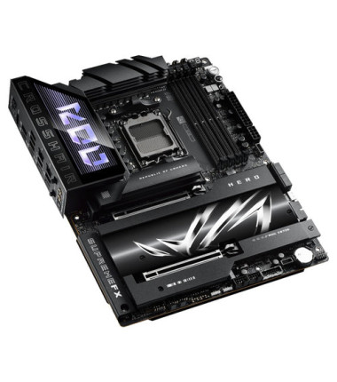 Asus ROG CROSSHAIR X870E HERO | Processor family AMD | Processor socket AM5 | DDR5 | Supported hard disk drive interfaces SATA, 